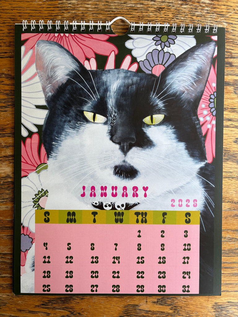 Single Sided Letter Size Wall Calendars 2026 (US & CA)