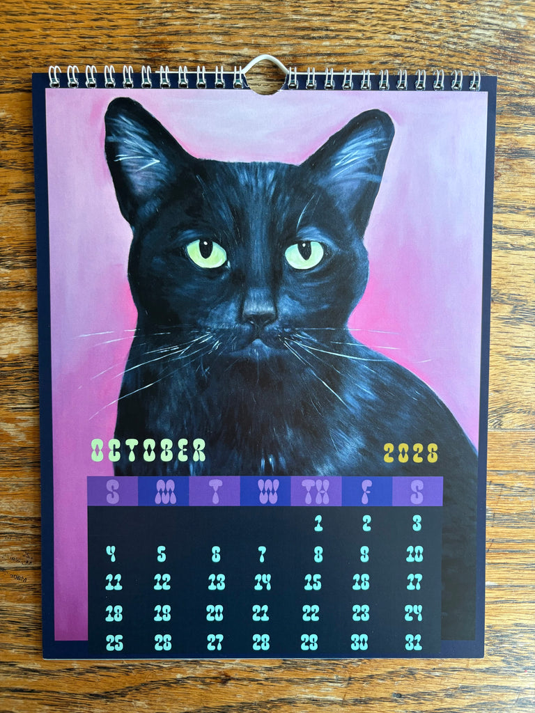 Single Sided Letter Size Wall Calendars 2026 (US & CA)