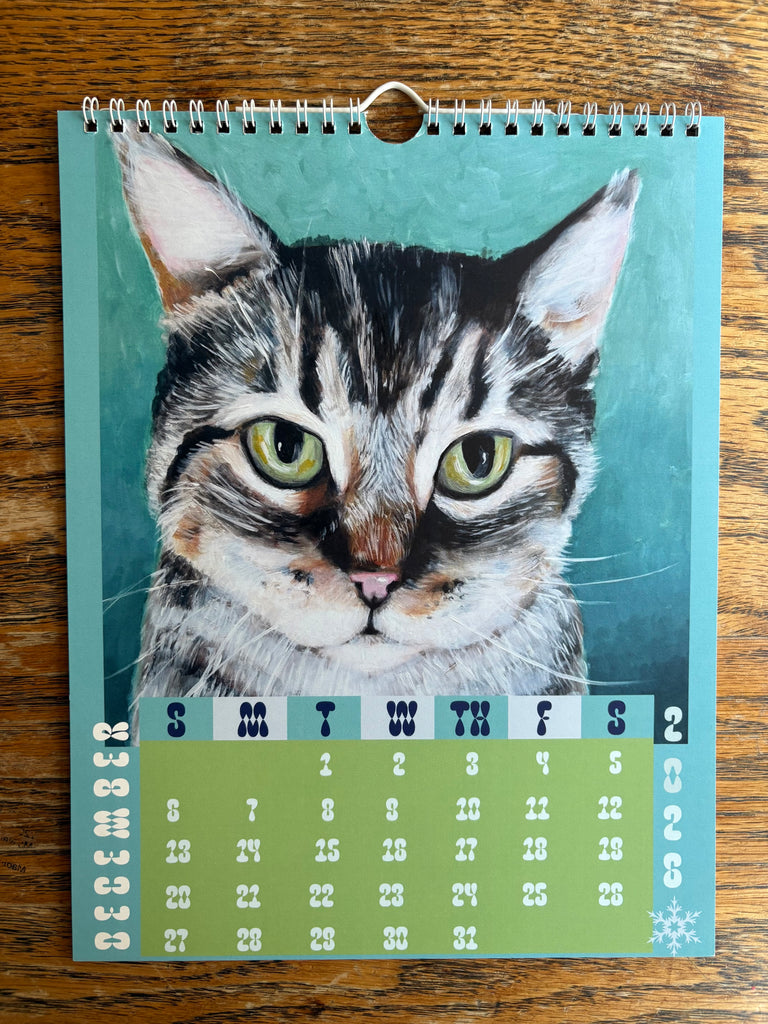 Single Sided Letter Size Wall Calendars 2026 (US & CA)
