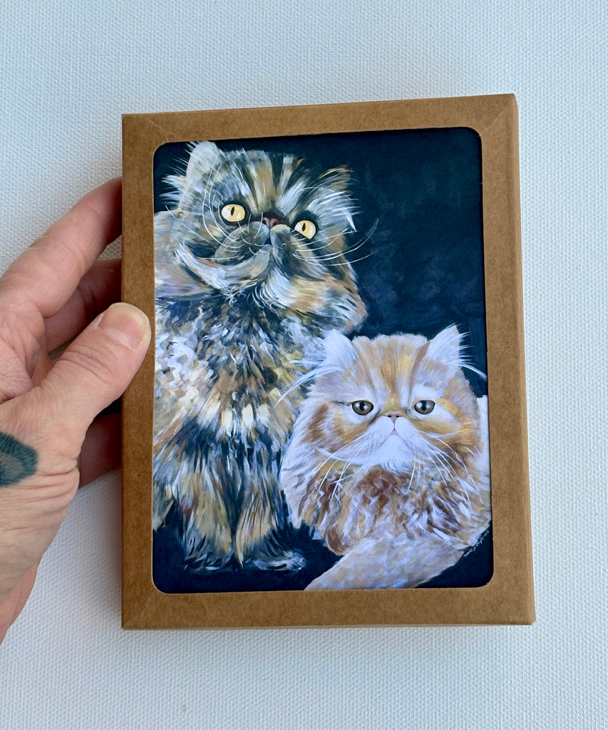 The Cat Pack- Assorted Greeting Cards (Set of 10)