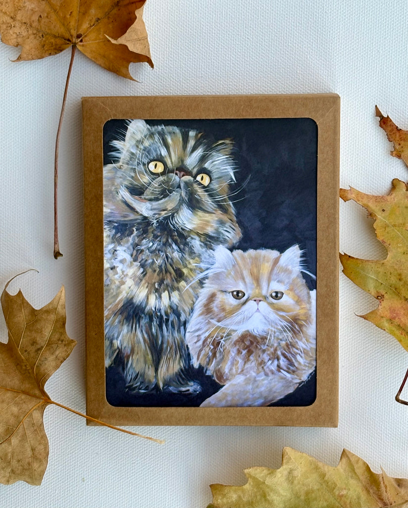 The Cat Pack- Assorted Greeting Cards (Set of 10)