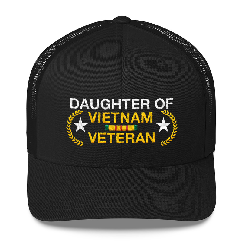 Daughter of Vietnam Veteran Embroidered Hat