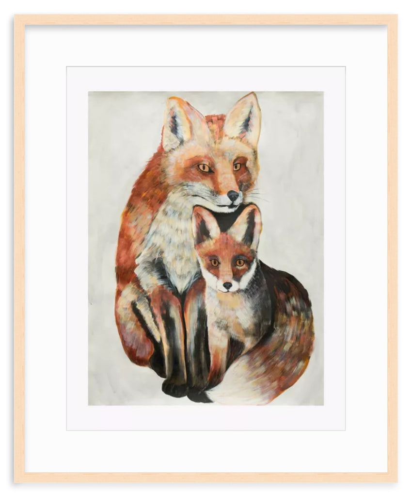 Fox + Kit Print