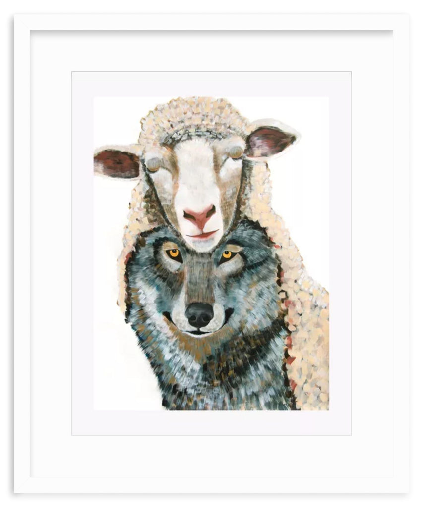Wolf in Sheeps Clothing Print
